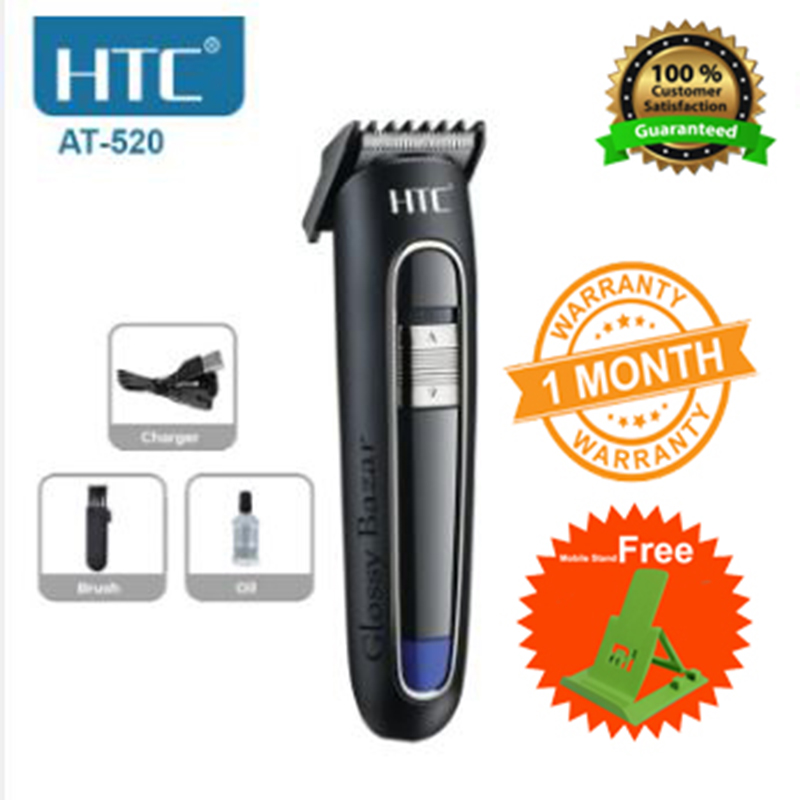 Picture of HTC AT-520 Rechargeable Cordless Men's Beard & Hair Shaver Trimmer
