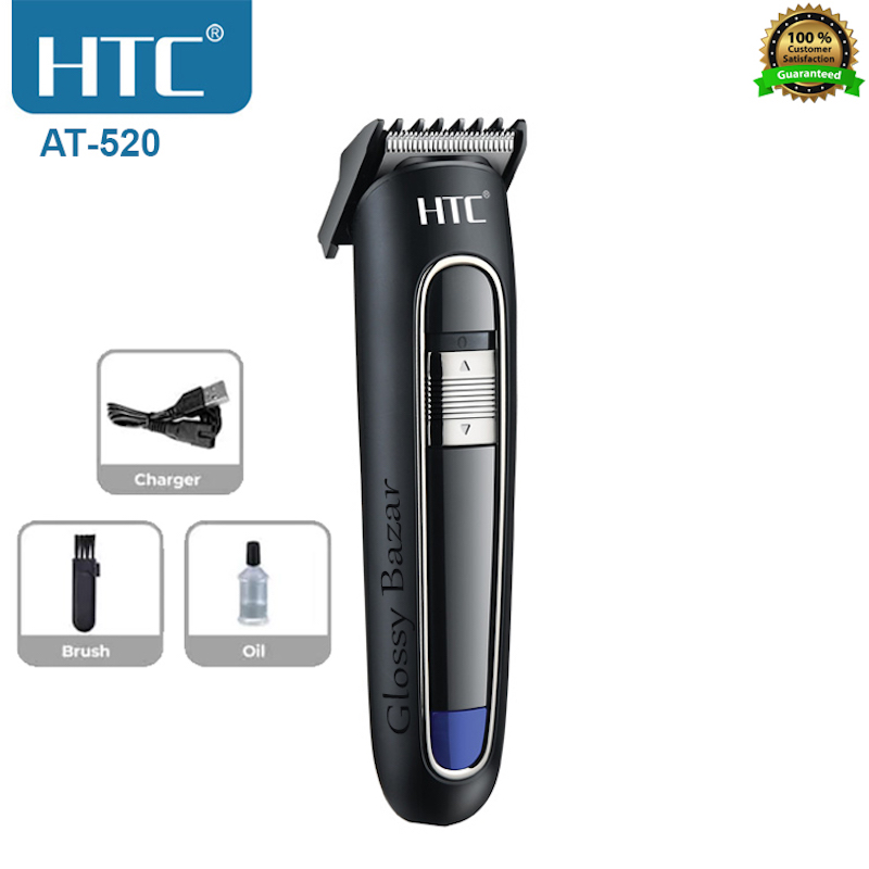 Picture of HTC AT-520 Rechargeable Cordless Men's Beard & Hair Shaver Trimmer