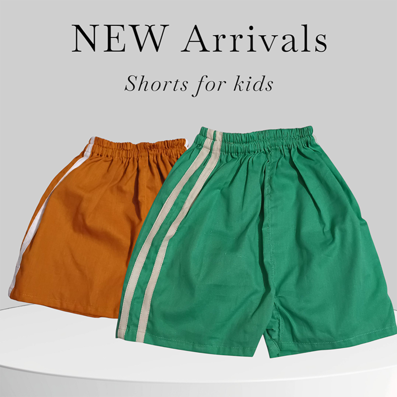 Picture of Kids 100% Cotton Shorts - Multi Color