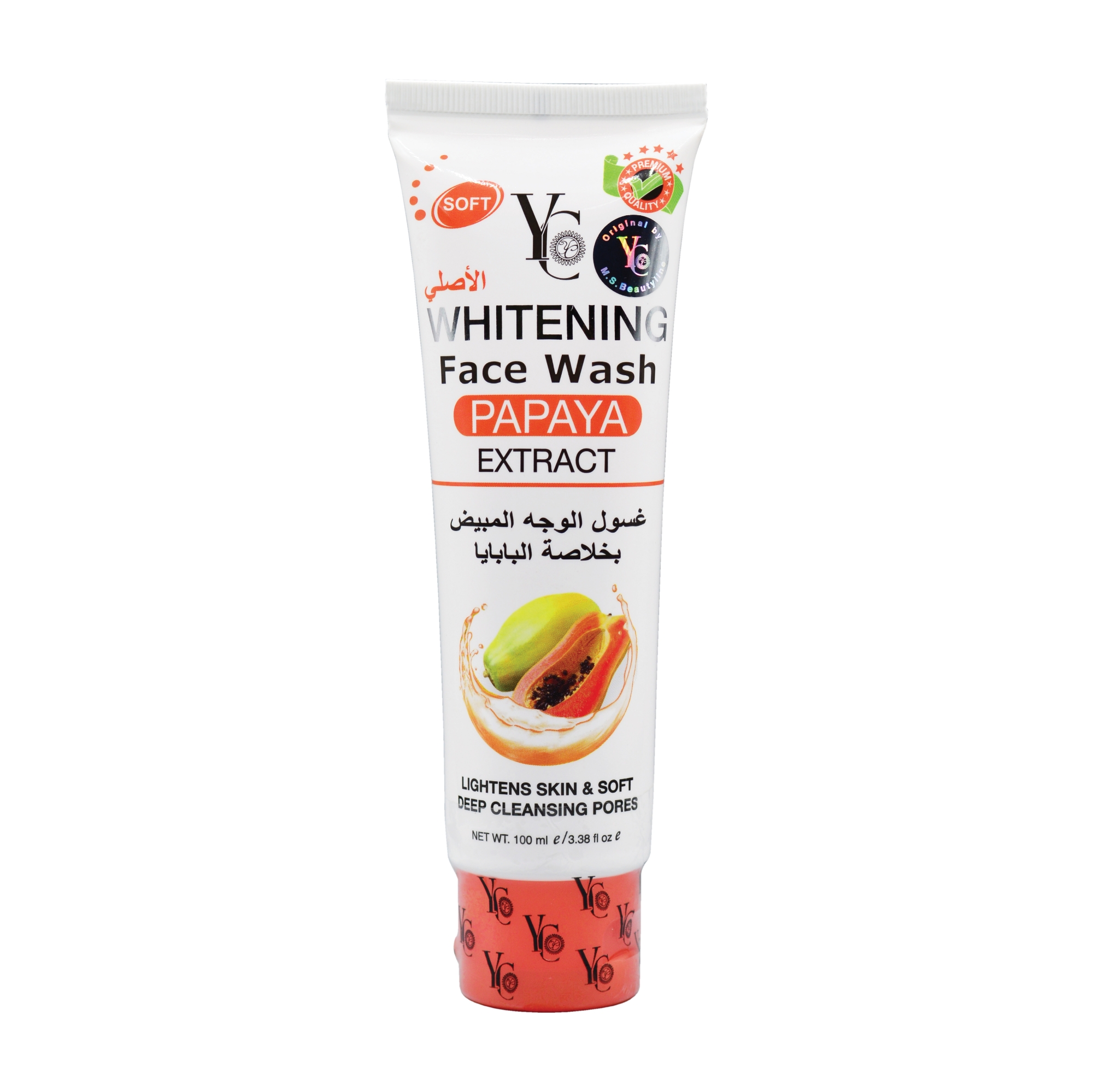 Picture of YC PAPAYA EXTRACT WHITENING FACE WASH 100 ML