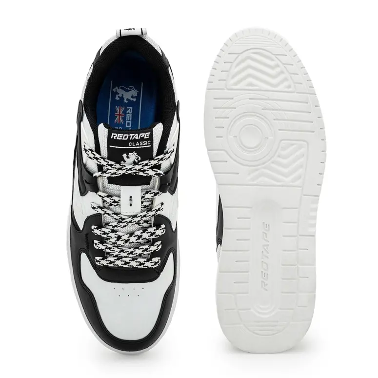 Picture of Red tape/Redtape Black & White Edition Sneaker Shoes for Men