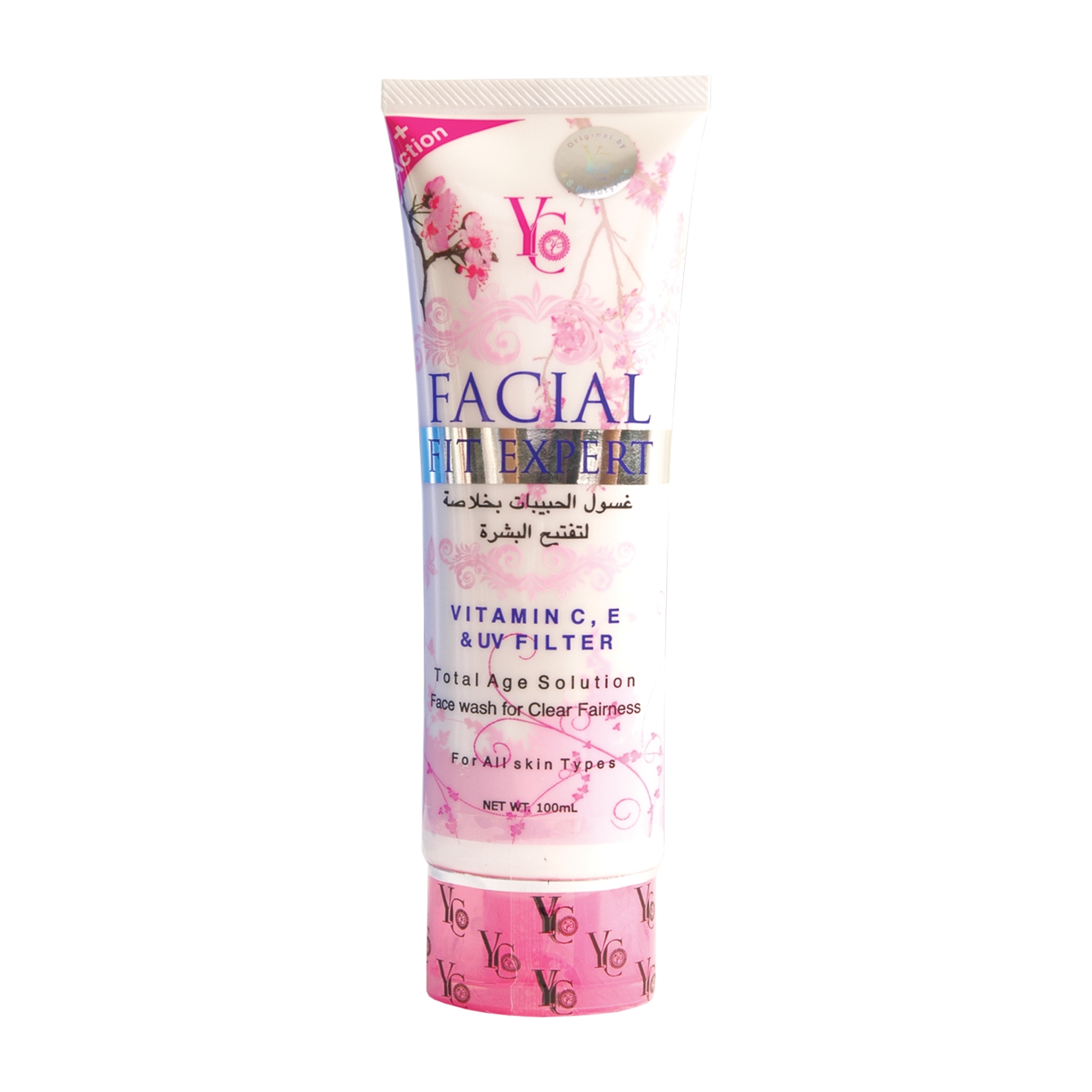 Picture of YC FACIAL FIT EXPERT (PINK) FACE WASH 100 ML