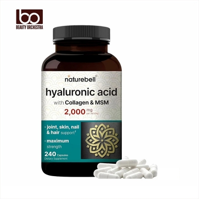 Picture of NatureBell Hyaluronic Acid Supplements 2,000 mg | 240 Capsules