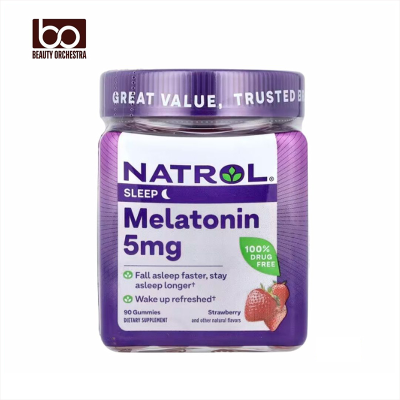Picture of Natrol Melatonin Gummies 5mg, 90 counts, Strawberry
