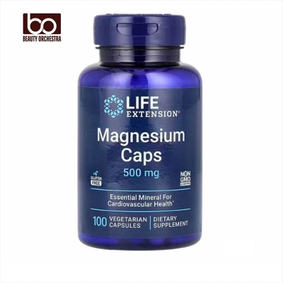 Picture of Life Extension, Magnesium Caps, 500 mg, 100 Vegetarian Capsules