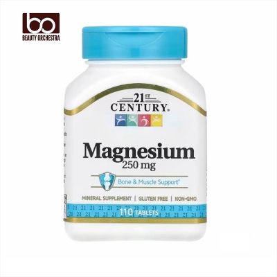 Picture of 21st Century, Magnesium, 250 mg, 110 Tablets
