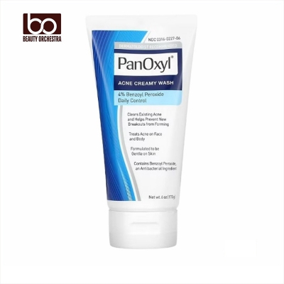 Picture of PanOxyl, Acne Creamy Wash, Benzoyl Peroxide 4% Daily Control, 6 oz (170 g)