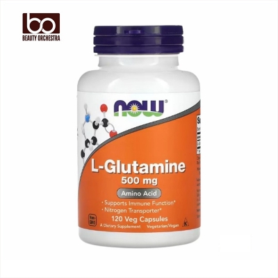 Picture of NOW Foods L-Glutamine 500 mg 120 Veg Capsules