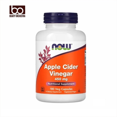Picture of NOW Foods, Apple Cider Vinegar, 450 mg, 180 Veg Capsules