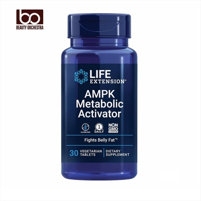 Picture of Life Extension AMPK Metabolic Activator, hesperidin, G. pentaphyllum, fight unwanted belly fat & revitalize cellular metabolism, gluten-free, non-GMO, 30 Vegetarian Tablets