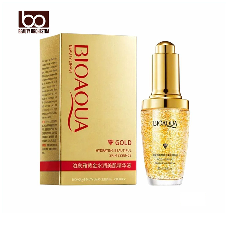 Picture of BIOAQUA Gold Hydrating & Moisturizing Beautiful Skin Essence Serum- 30ml