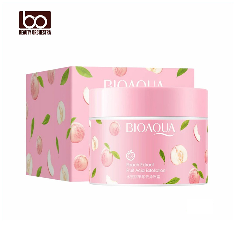 Picture of BIOAQUA PEACH EXTRACT FRUIT ACID EXFOLIATING FACE GEL- 140G