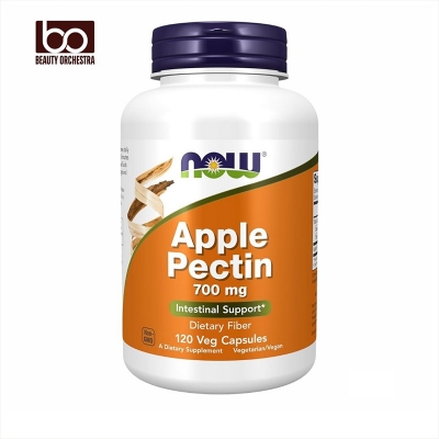 Picture of NOW Foods Supplements, Apple Pectin 700 mg, Dietary Fiber, Intestinal Support, 120 Veg Capsules