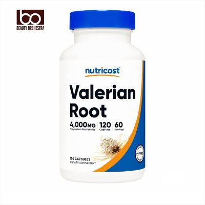 Picture of Nutricost Valerian Root Capsules (1000mg Per Serving) 120 Capsules - 4,000mg Equivalent Per Serving