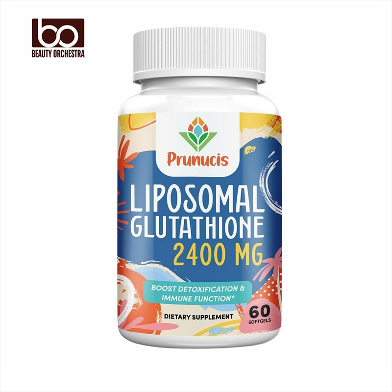 Picture of Prunucis 2400MG Liposomal Glutathione Reduced L-Glutathione Glutathione Supplement with Vitamin C Master Antioxidants, Enhanced Absorption - Non GMO Antioxidant Supplements Immune System 60 Softgels
