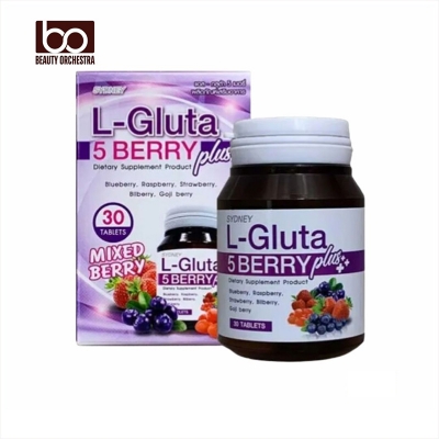 Picture of Sydney L-Gluta 5 Berry Plus Vitamins 30 Tablets