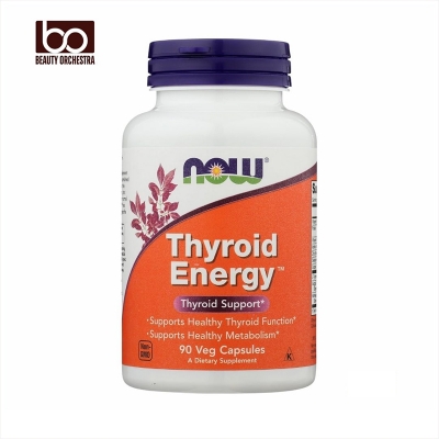Picture of NOW Foods Supplements Thyroid Energy™ Iodine and Tyrosine plus Selenium Zinc and Copper 90 Veg Capsules