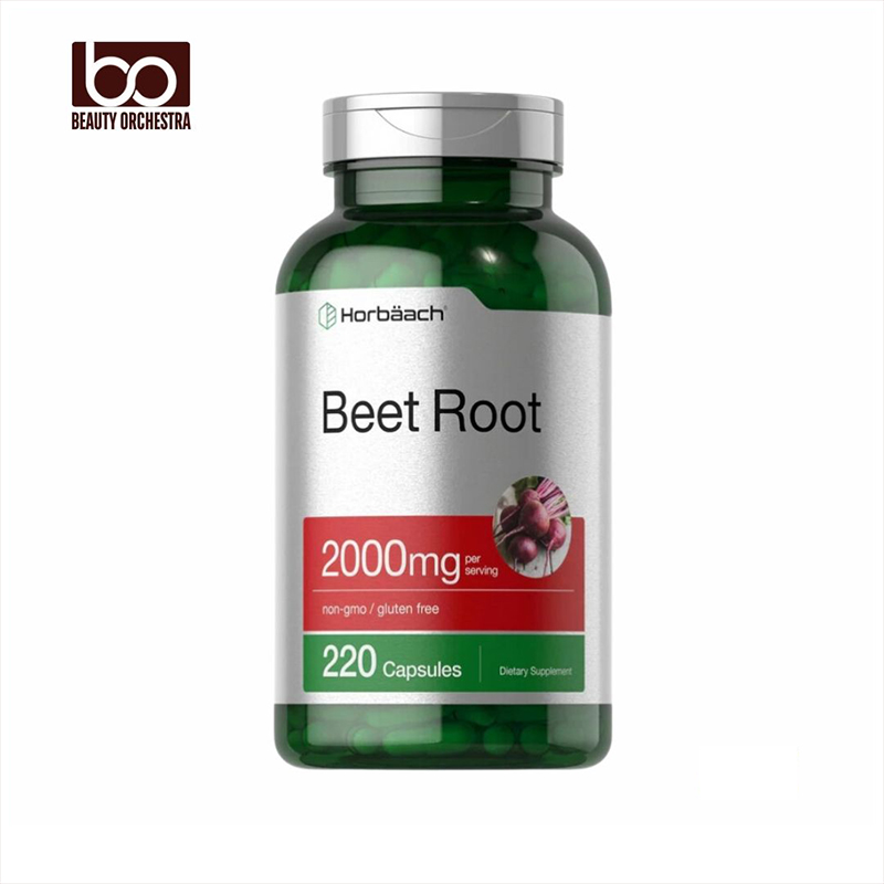 Picture of Horbaach Beet Root 2000mg per serving 220 Capsules