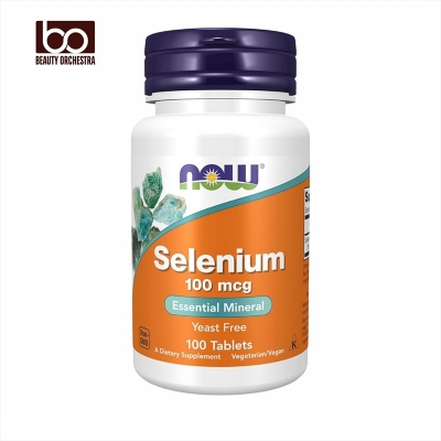 Picture of NOW Selenium 100 mcg Essential Mineral 100 Tablets