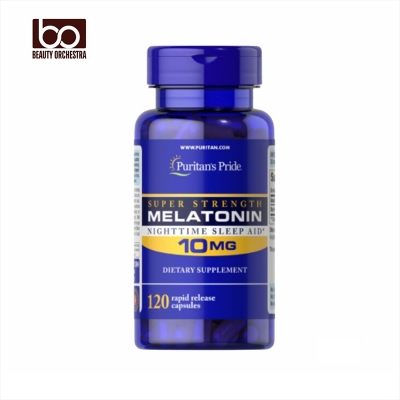 Picture of Puritan’s Pride Melatonin 10 mg 120 Capsules