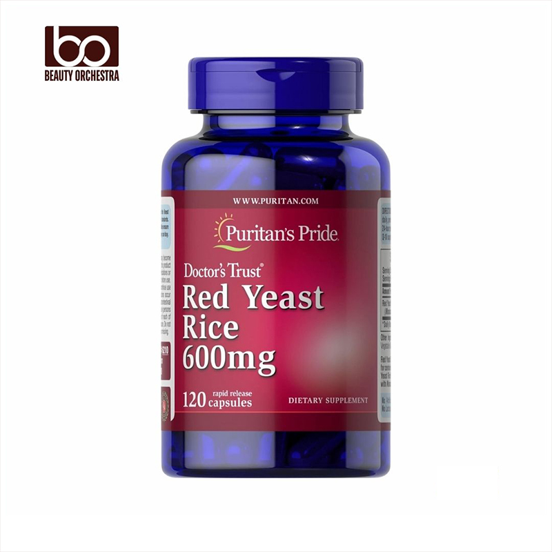 Picture of Puritan's Pride Red Yeast Rice 600 Mg - 120 Count