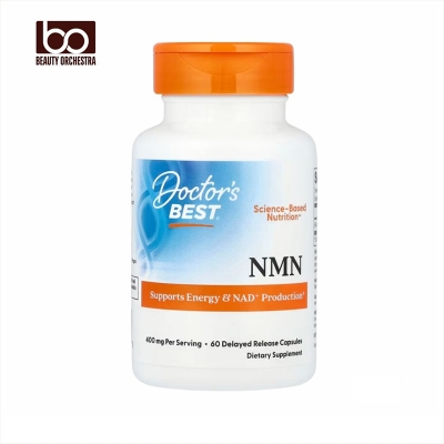 Picture of Doctor's Best NMN 400 mg, 60 Delayed Release Capsules (200 mg Per Capsule)