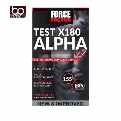 Picture of Force Factor Test X180 Alpha® V2 120 Tablets