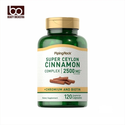 Picture of Piping Rock Super Ceylon Cinnamon Capsules 2500 mg 120 Vegeterian Capsules