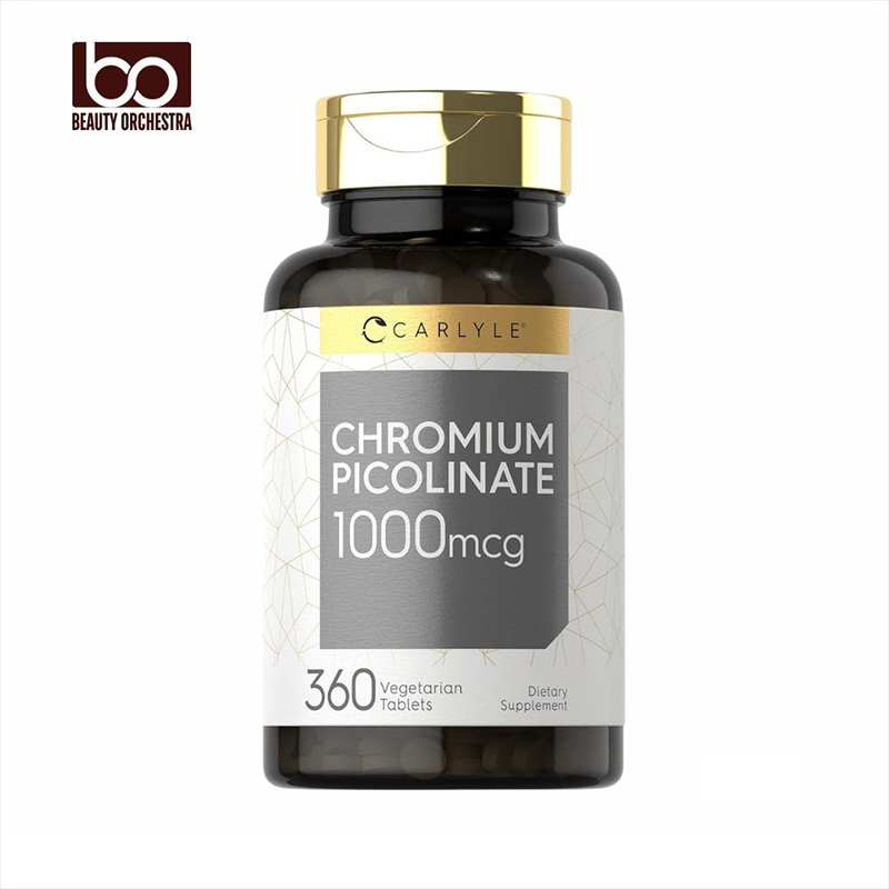 Picture of Carlyle Ultra Chromium Picolinate 1000mcg 360 Tablets Vegetarian Non-GMO Gluten Free