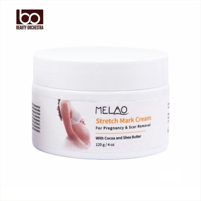 Picture of Melao Stretch Mark Cream 120gm For Pregnancy and Scar Removal Treatment with Cocoa and Shea Butter Belly Moisturizer - 120 g