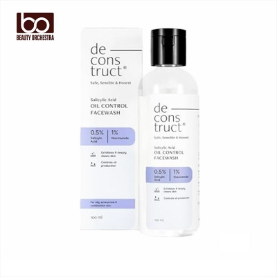 Picture of Deconstruct Oil Control Face Wash 0.5% Salicylic Acid + 1% - 100ml