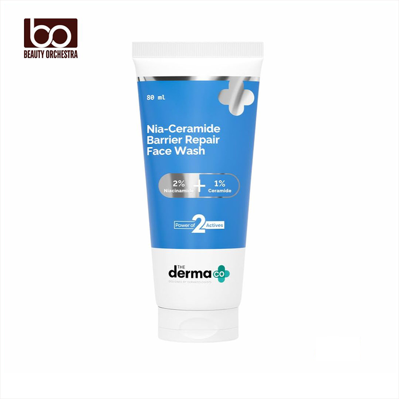 Picture of The Derma Co Nia-Ceramide Barrier Repair Face Wash 80g