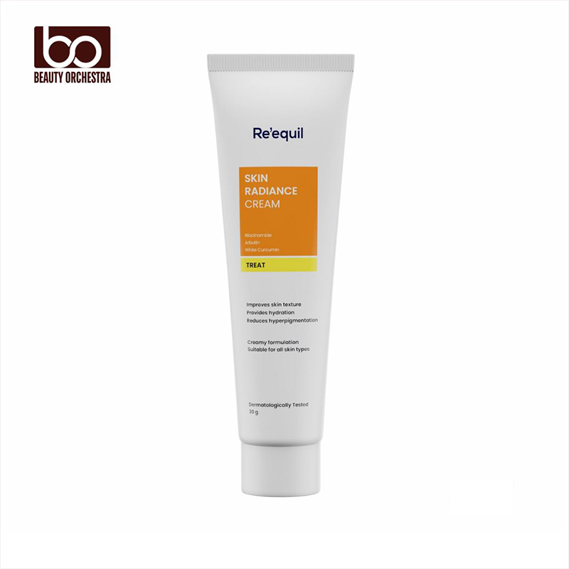 Picture of RE' EQUIL Skin Radiance Cream Reduces Dark Spots & Age Spots Increases Skin Radiance & Evens Skin Tone for All Skin Types 30G