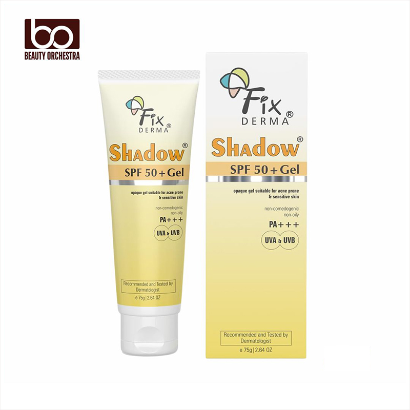 Picture of Fixderma Shadow SPF 50+ Gel Titanium Dioxide & Zinc Oxide Sunscreen - 75g