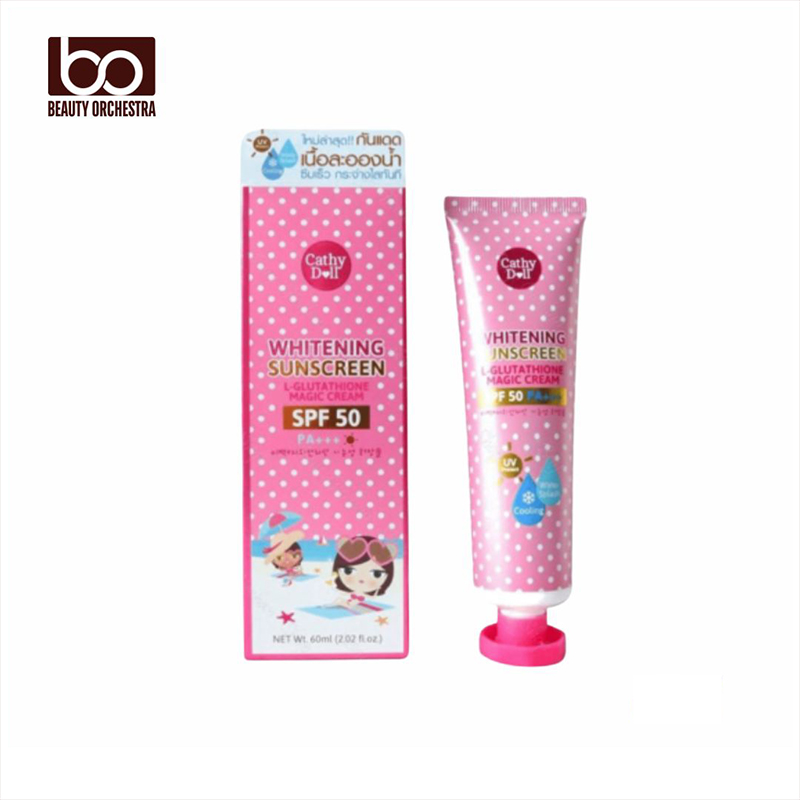 Picture of Cathy Doll SPF 50 Whitening Sunscreen L-glutathione Magic Cream - 60ml