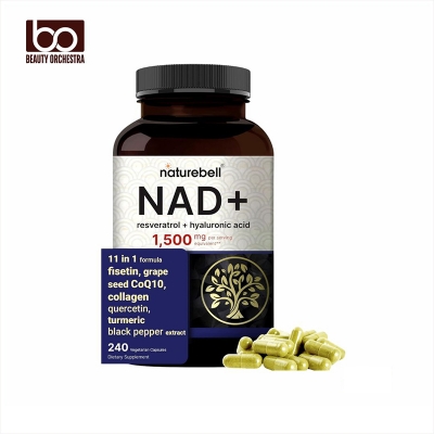 Picture of NatureBell NAD+ 1,500mg Per Serving 240 Veggie Capsules