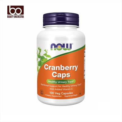 Picture of NOW Foods Supplements Cranberry Caps with Added Vitamin C 100 Veg Capsules