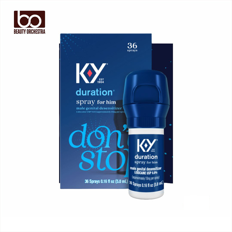 Picture of K-Y Duration Delay Spray Numbing Climax Spray for Men & Lidocaine Desensitizing Spray 0.16 FL OZ (36 Sprays)