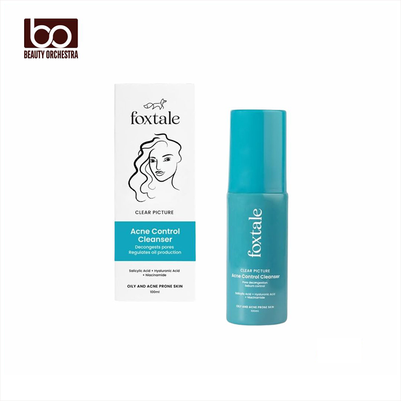 Picture of Foxtale Acne Control Cleanser for Men & Women - 100 ml