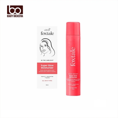 Picture of Foxtale Super Glow Moisturizer with Vitamin C Niacinamide & Peptides For All Skin Types - 50ml