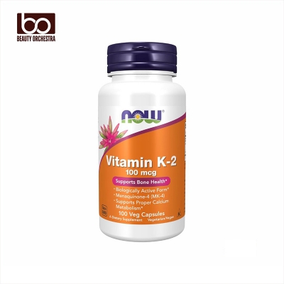 Picture of NOW Vitamin K-2 100 mcg 100 Veg Capsules