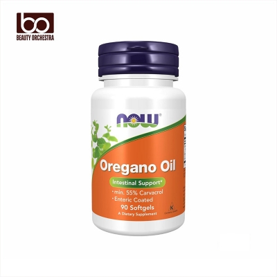 Picture of NOW Oregano Oil with Ginger and Fennel Oil Enteric Coated 90 Softgels
