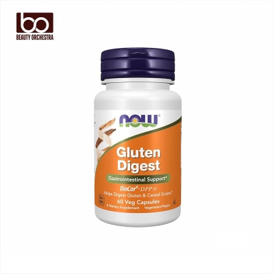 Picture of NOW Gluten Digest with Gastrointestinal Support 60 Veg Capsules