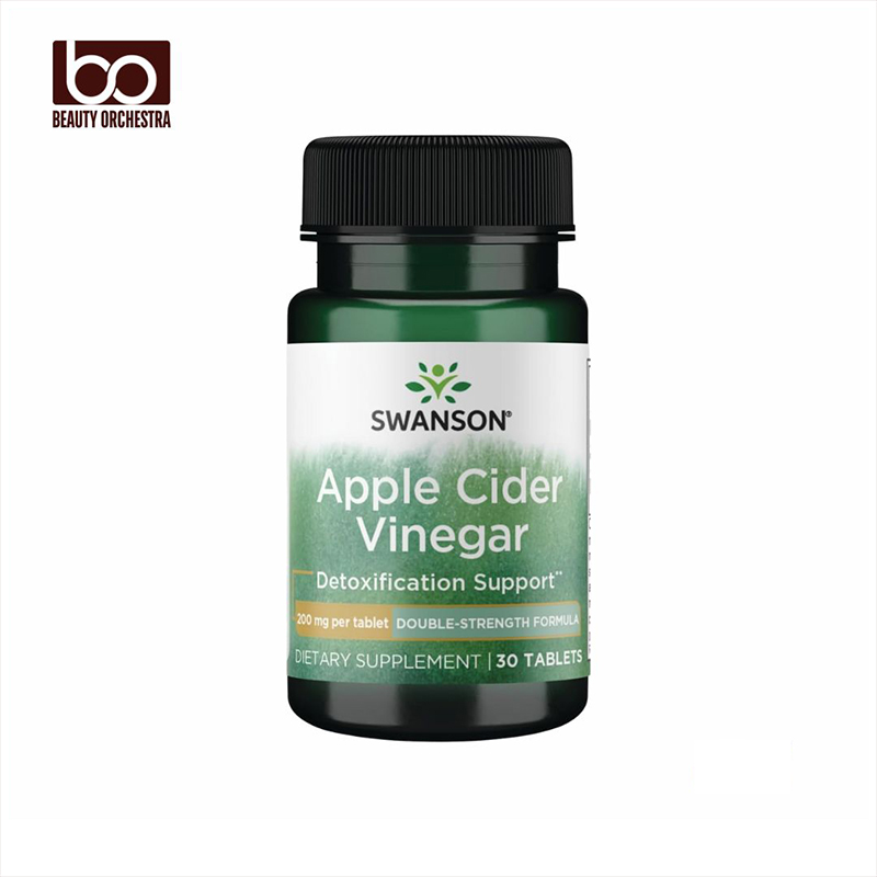 Picture of Swanson Apple Cider Vinegar 200 mg 30 Tablets