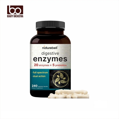 Picture of NatureBell Digestive Enzymes with Probiotics and Prebiotics 240 Veggie Capsules