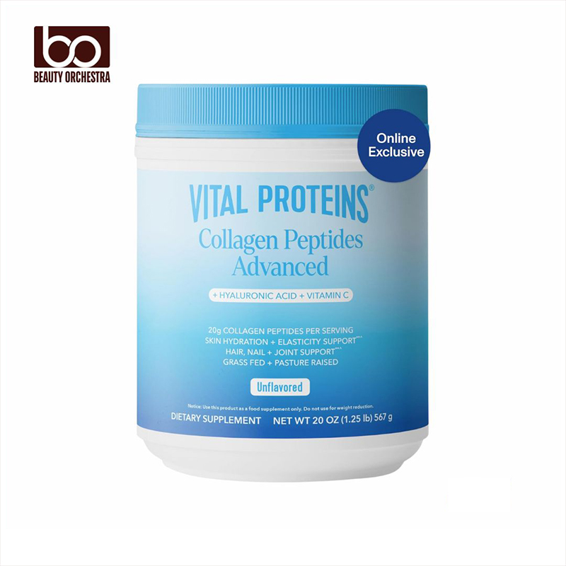 Picture of Vital Proteins Collagen Peptides Powder Advanced with Hyaluronic Acid & Vitamin C - 20oz - 567 g