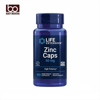 Picture of Life Extension Zinc Caps 50 mg Support the body's immune defenses 90 vegetarian capsules