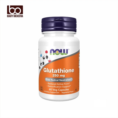 Picture of NOW Glutathione 250 mg Detoxification Support 60 Veg Capsules