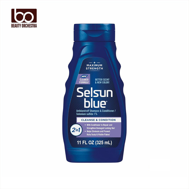 Picture of Selsun Blue 2-in-1 Antidandruff Shampoo & Conditioner Maximum Strength\ Selenium Sulfide 11 fl. oz. - 325 ml