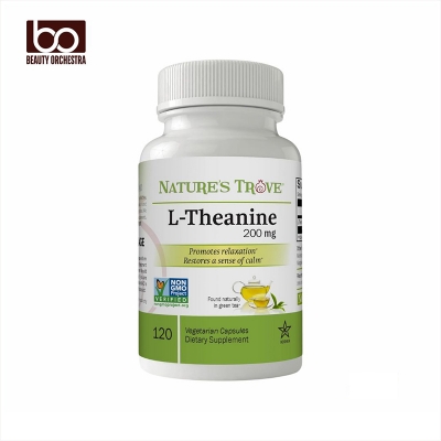 Picture of Nature's Trove L-Theanine 200mg - 120 Vegetarian Capsules